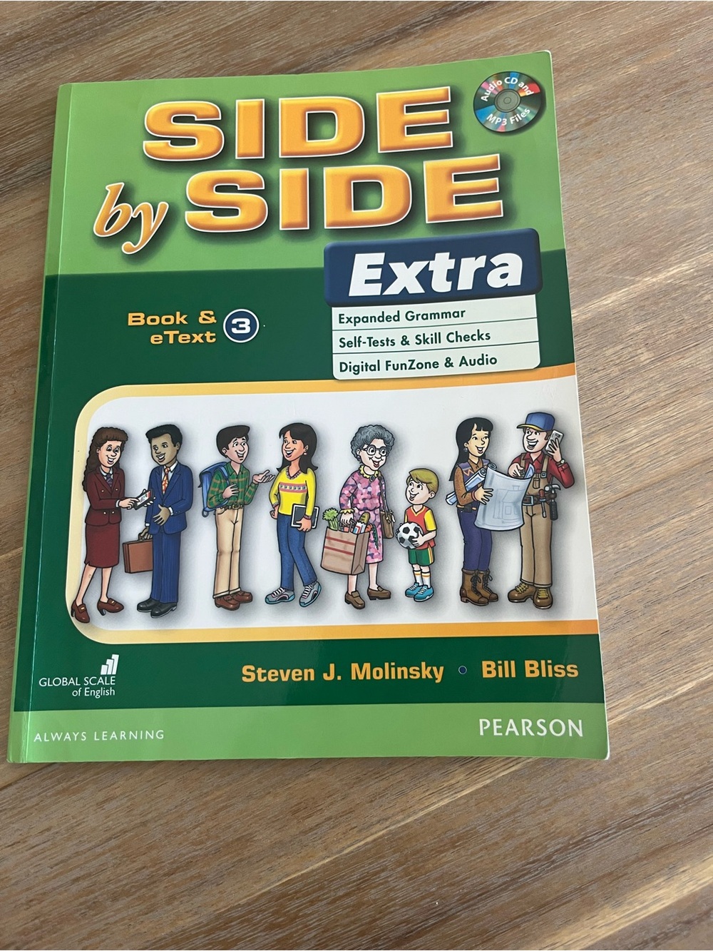 Pearson Side by Side Extra Book & eText 3 Student Edition w/ CD-ROM Molinsky